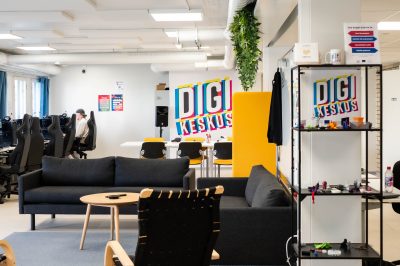 Kuva Digikeskuksen sisätiloista